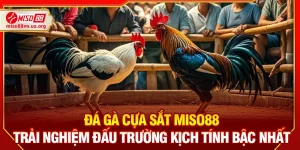 Đá Gà Cựa Sắt Miso88 – Trải Nghiệm Đấu Trường Kịch Tính Bậc Nhất
