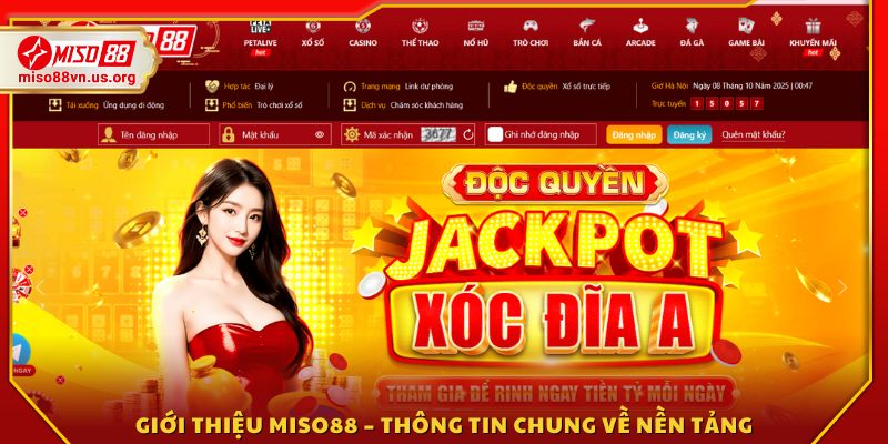 Giới thiệu Miso88 – Thông tin chung về nền tảng